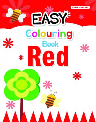 Little Scholarz Easy Colouring Book (Red)